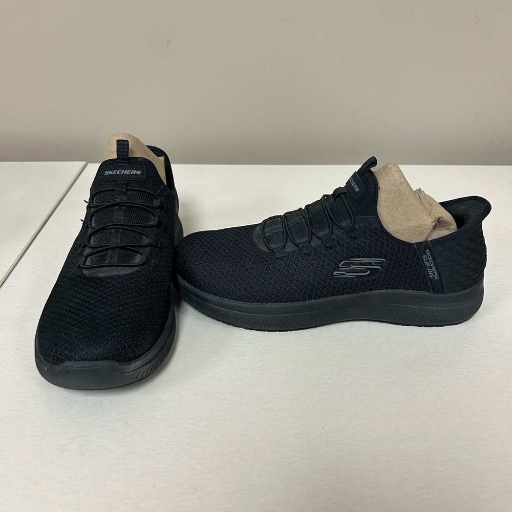 Skechers Women's Black Slip-Ins Sneakers - Picture 3 of 5